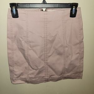 Mudd pink jean skirt size 3 stretchy material.